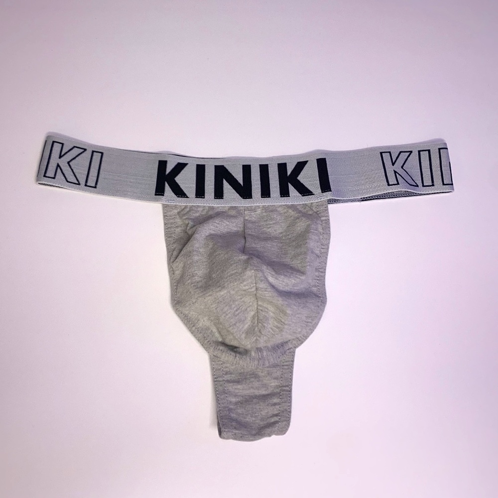 Kiniki Men's Gray Thong L